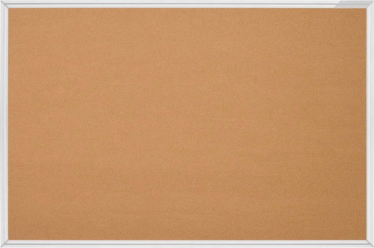 ontwerp -Pinboard pin wand kurk paneel SP - (b) 90x (h) 60 cm - kurk by Magnetoplan in Brown – product photo
