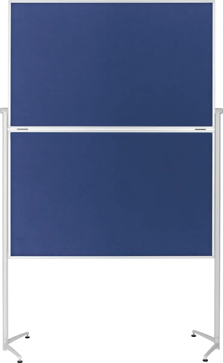 tableau danimation magnetoplan (L x l x H) 1530 x 1200 x 2100 mm feutre pliable 1151303 fra Magnetoplan i Blå – produktbillede