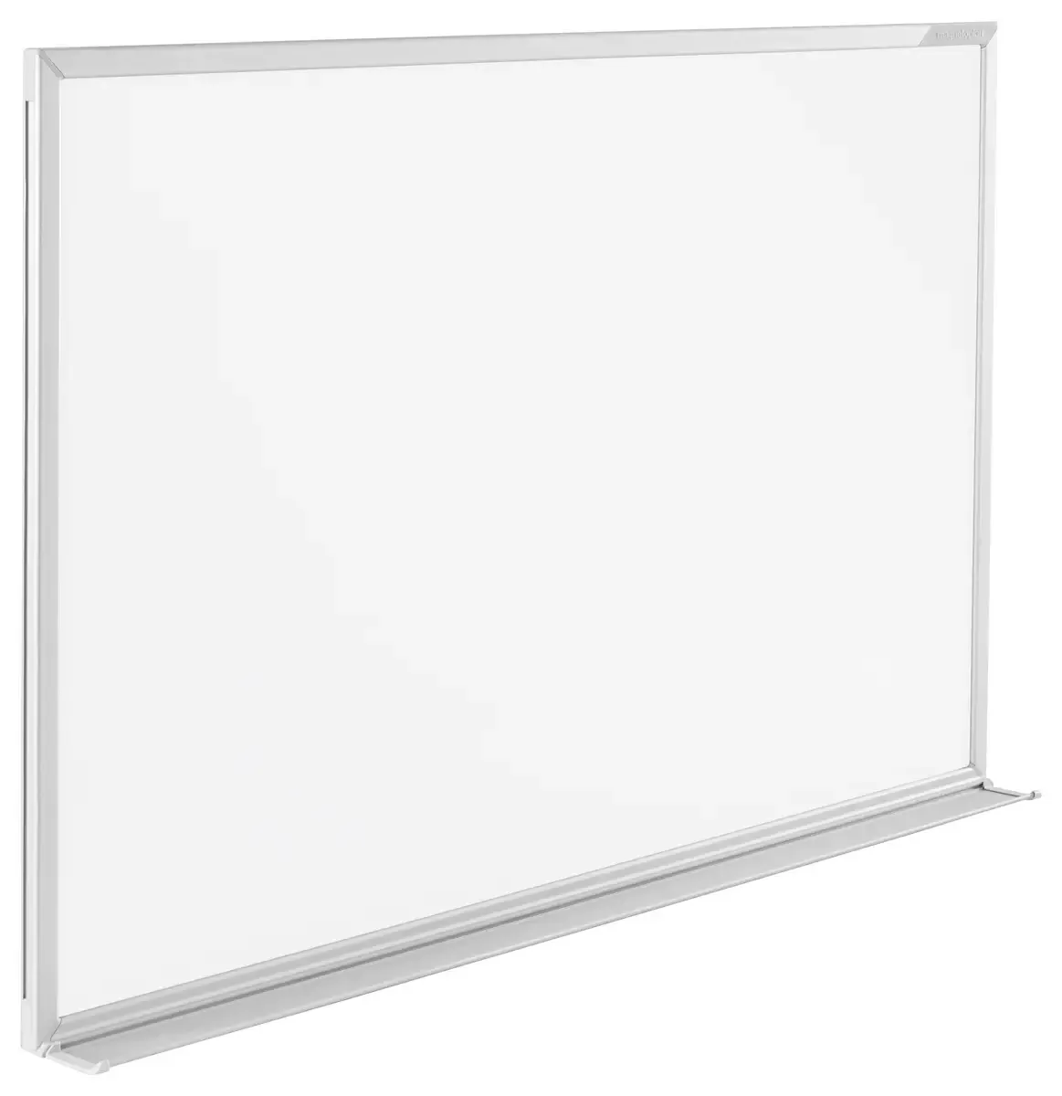 Whiteboard CC (b x h) 1200 mm x 900 mm Geëmailleerd Incl. opbergbakje von Magnetoplan in Weiß – Produktfoto