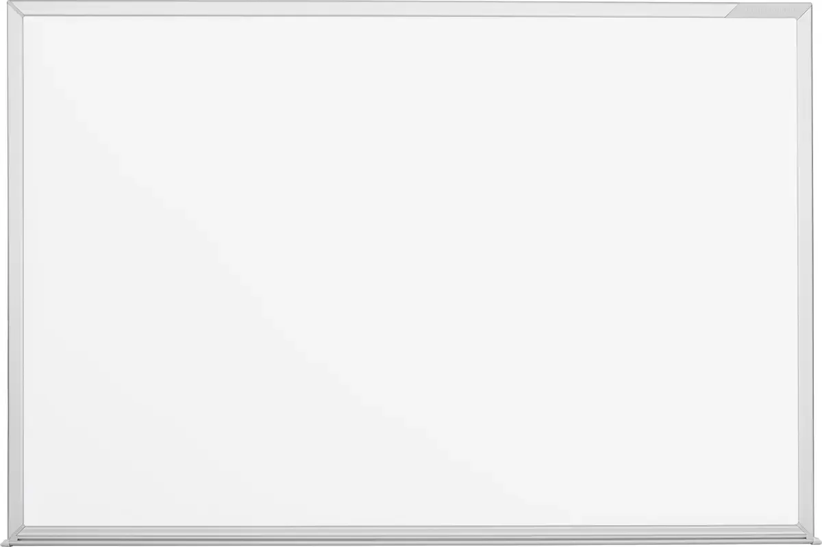 Whiteboard CC (b x h) 1500 mm x 1000 mm Geëmailleerd Incl. opbergbakje fra Magnetoplan i Hvid – produktbillede