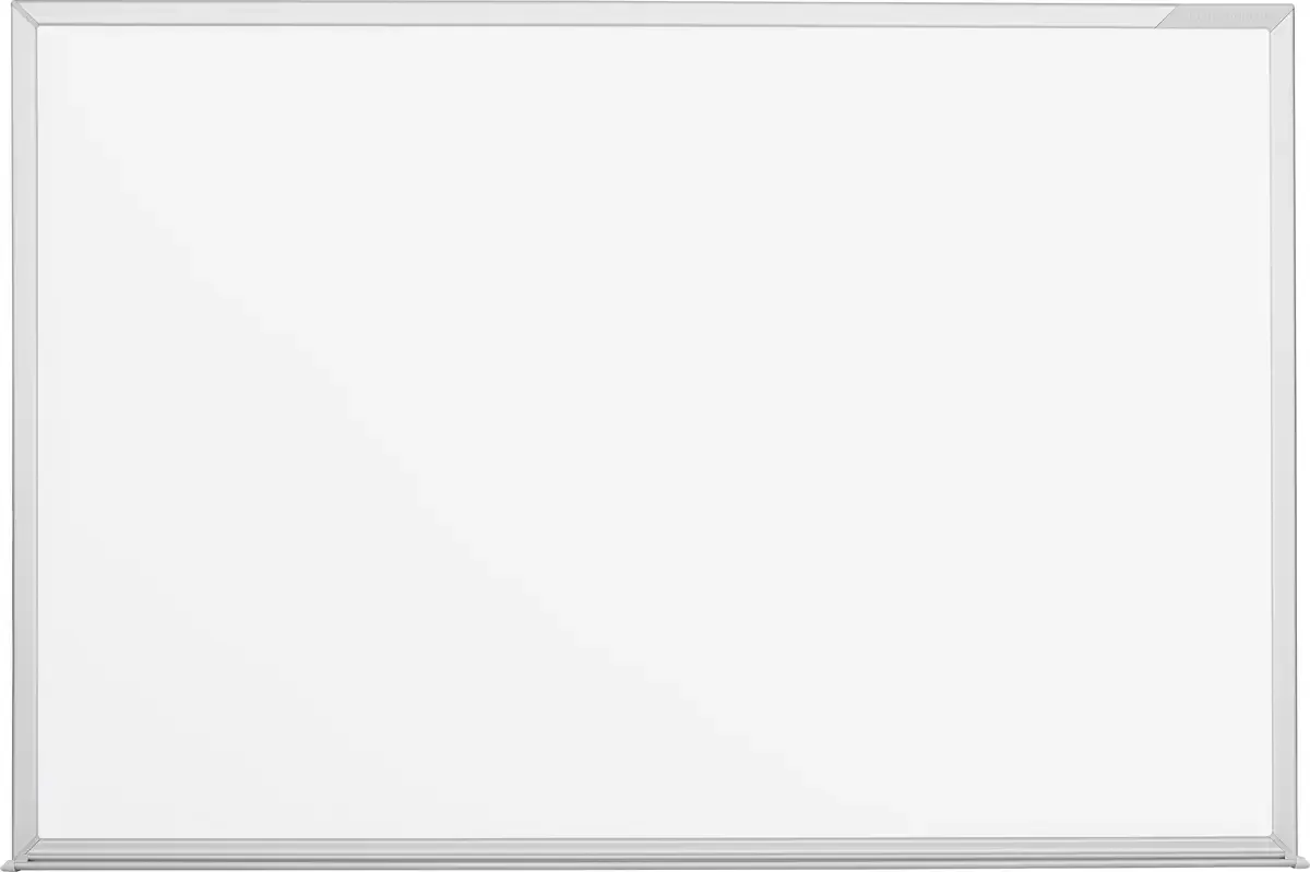 Whiteboard CC (b x h) 2200 mm x 1200 mm Geëmailleerd Incl. opbergbakje von Magnetoplan in Weiß – Produktfoto