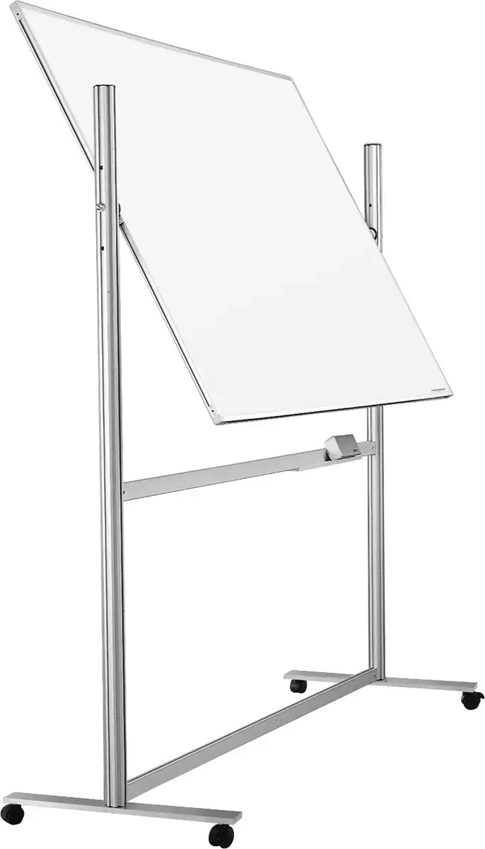 Whiteboard ferroscript Incl. opbergbakje, Aan beide zijden te gebruiken de Magnetoplan en Blanc – photo produit