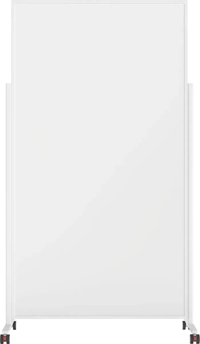Whiteboard Vario (b x h) 100 cm x 180 cm Gelakt, Glad Aan beide zijden te gebruiken, Horizontaal- of verticaalformaat von Magnetoplan in Weiß – Produktfoto