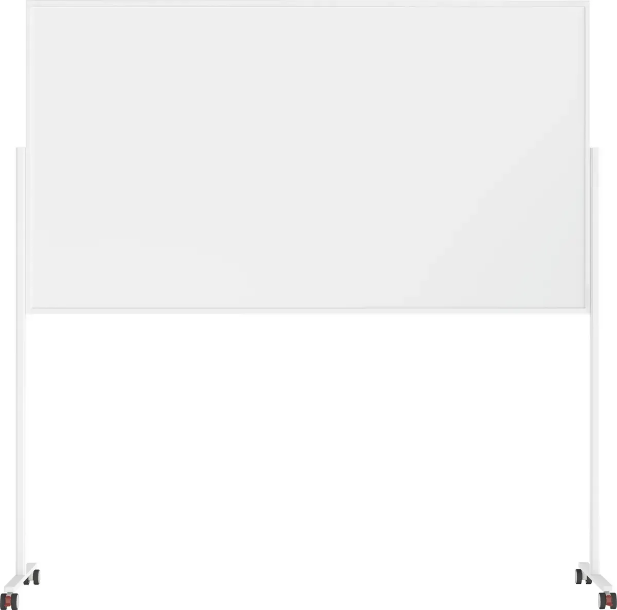 Whiteboard VarioPin (b x h) 100 cm x 180 cm Wit, Grijs Gelakt, Glad Aan beide zijden te gebruiken, Horizontaal- of verticaalformaat von Magnetoplan in Weiß, Grau – Produktfoto