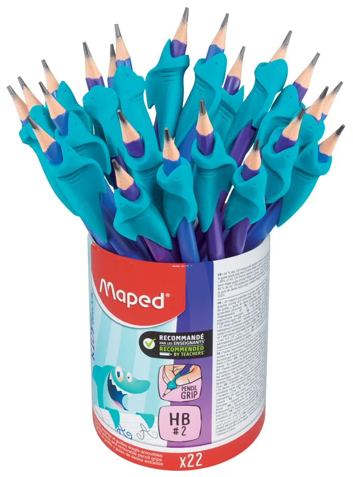 Bleistift mit Schreibhilfe KIDY learn, 22er Köcher fra Maped – produktbillede