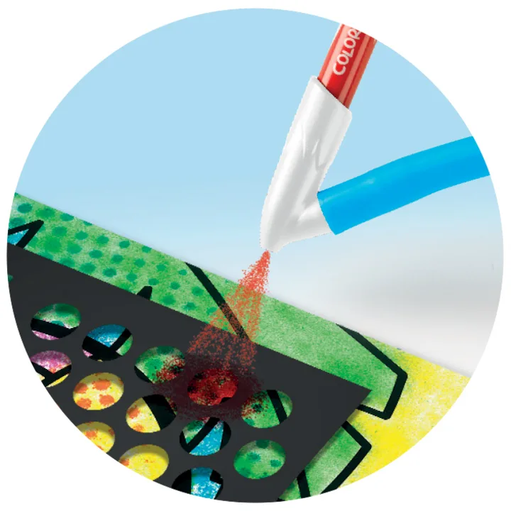 Creativ Pustestift-Set BLOW PEN , Pop, Art, , 15-teilig van Maped – productfoto