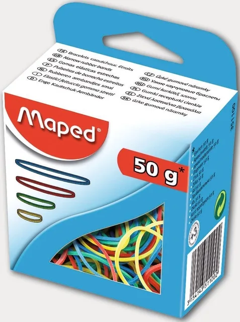 Elastiek Maped 50 gram assorti van Maped – productfoto