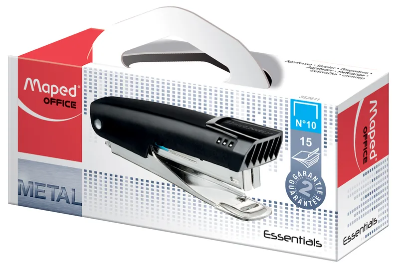 Heftgerät Pocket Essentials E3526, schwarz by Maped – product photo