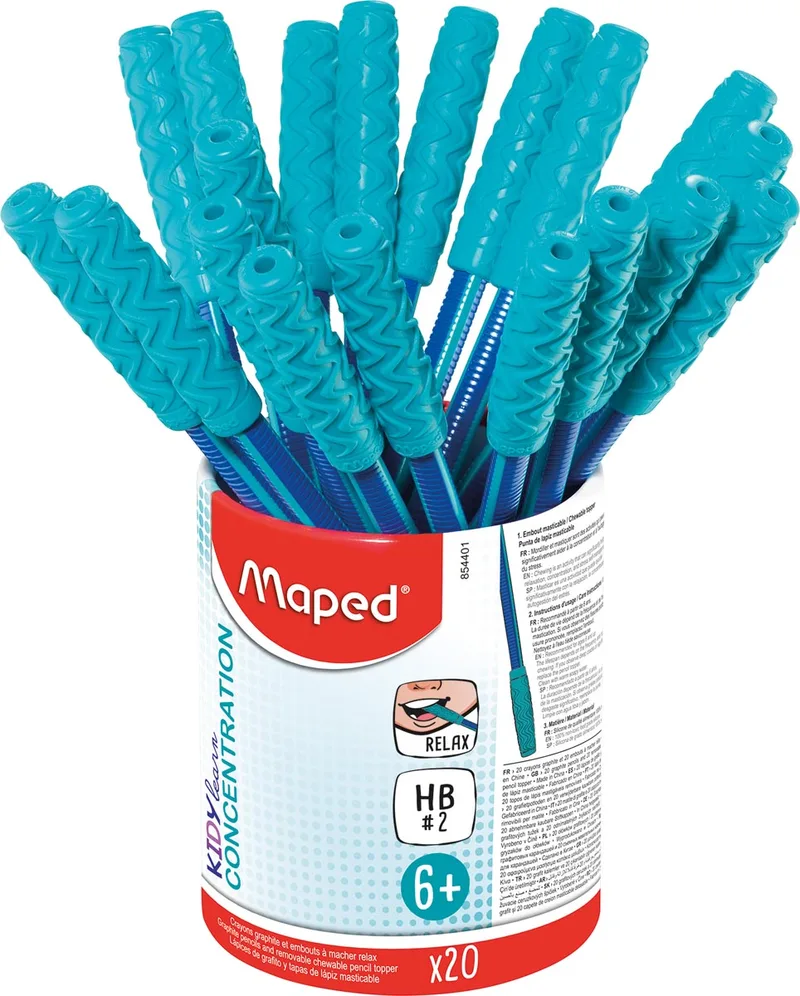 Kidy Learn potlood Concentration, doos van 20 stuks by Maped – product photo