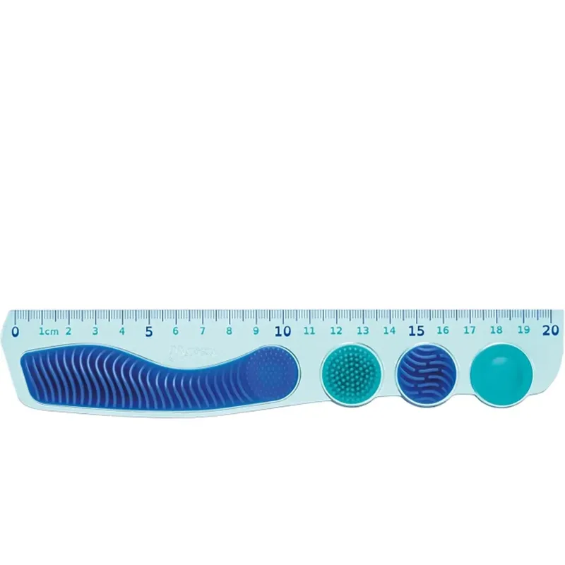Liniaal Maped Kidy Learn Concentration 20 cm blauw van Maped – productfoto 2 van 2