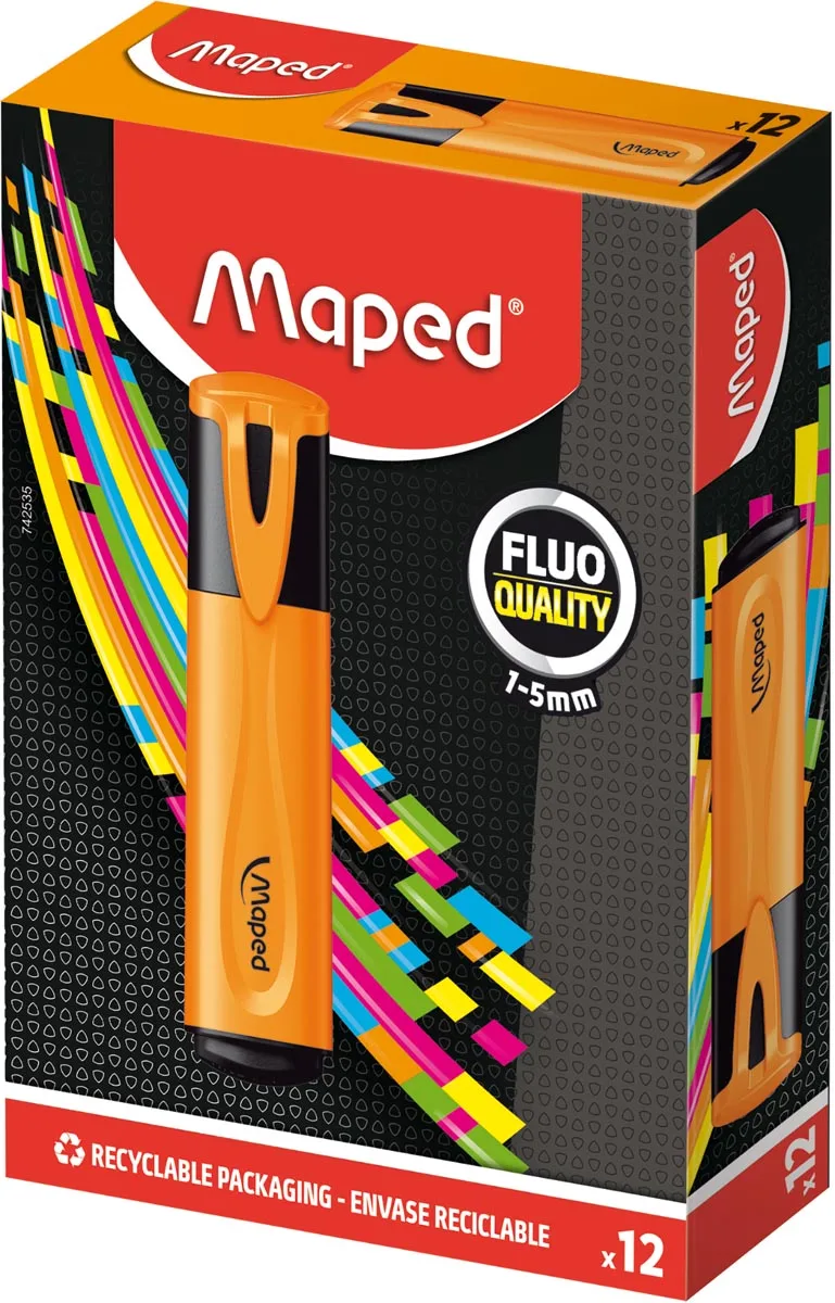 markeerstift Fluo'Peps Classic oranje by Maped – product photo
