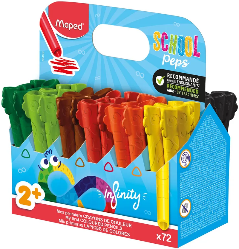 my first Dreikant-Buntstift Color, PEPS INFINITY, 72er by Maped – product photo