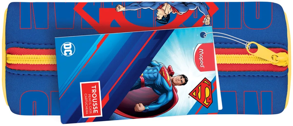 pennen etui SUPERMAN, van Neopreen de Maped en Rouge – photo produit