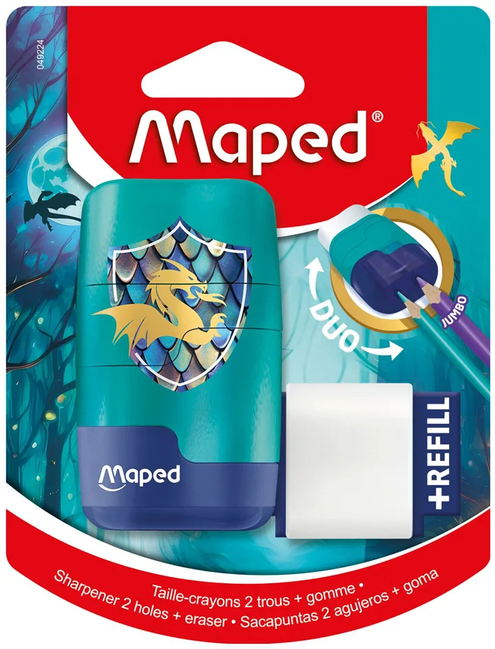 Radierer-Spitzer-Kombi DRAGON by Maped – product photo