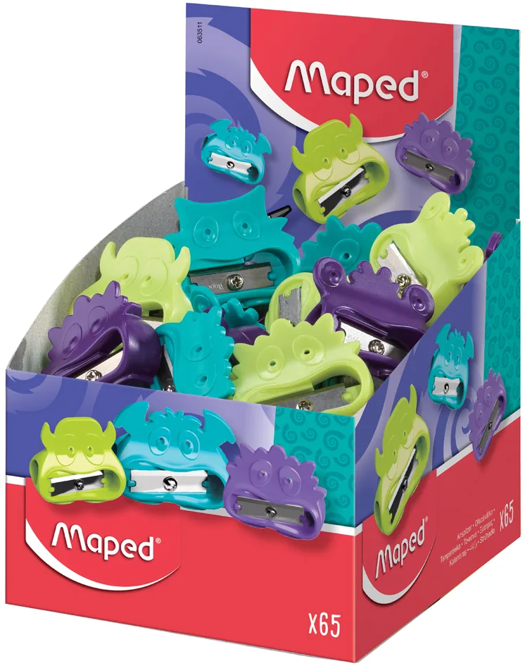 Spitzer Vivo Monsters, aus Kunststoff, 65er Display by Maped – product photo