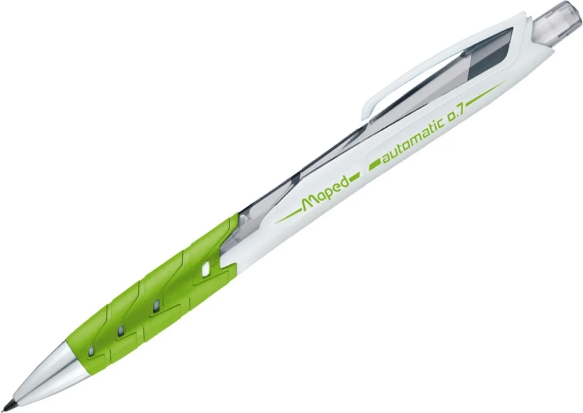 Vulpotlood Maped Automatic 0.7 mm HB soft grip fra Maped i Grøn – produktbillede