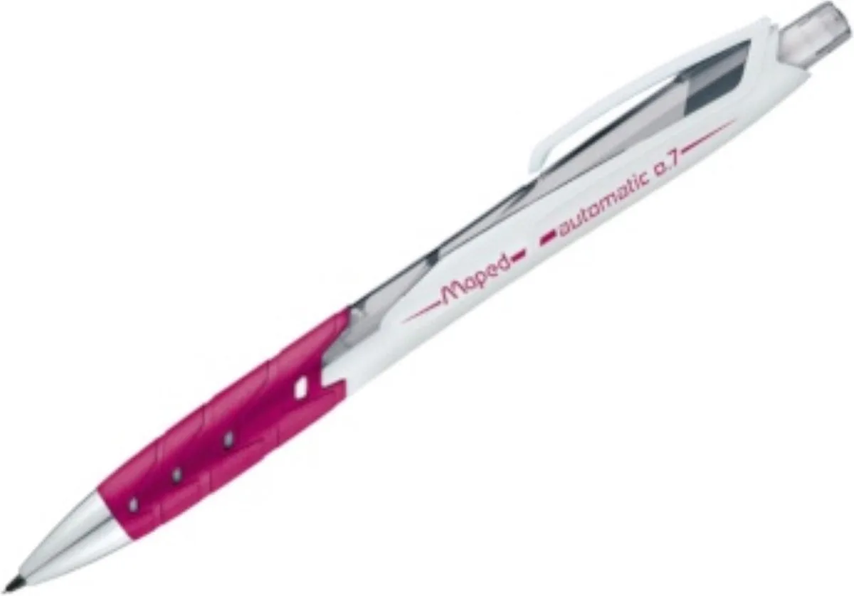 Vulpotlood Maped Automatic 0.7 mm HB soft grip fra Maped i Lyserød – produktbillede