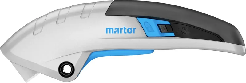 MARTOR 12200102 Veiligheidsmes SECUPRO MARTEGO 1 stuk(s) by Martor in Silver, Cyaan, Black – product photo