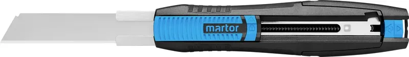 MARTOR 38000102 Veiligheidsmes Secunorm 380 met styropormes 79 1 stuk(s) by Martor in Black, Cyaan – product photo