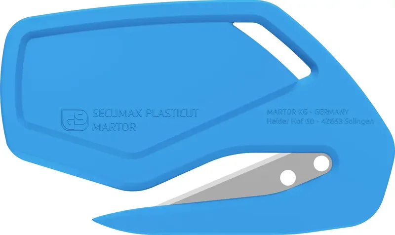 MARTOR 46912.12 Veiligheidsmes SECUMAX PLANSTICUT met SPITZKLINGE 85 10 stuk(s) von Martor in Blau – Produktfoto