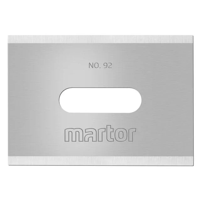 Reservemes martor rechthoekig nr. 92 | 10 stuks van Martor – productfoto
