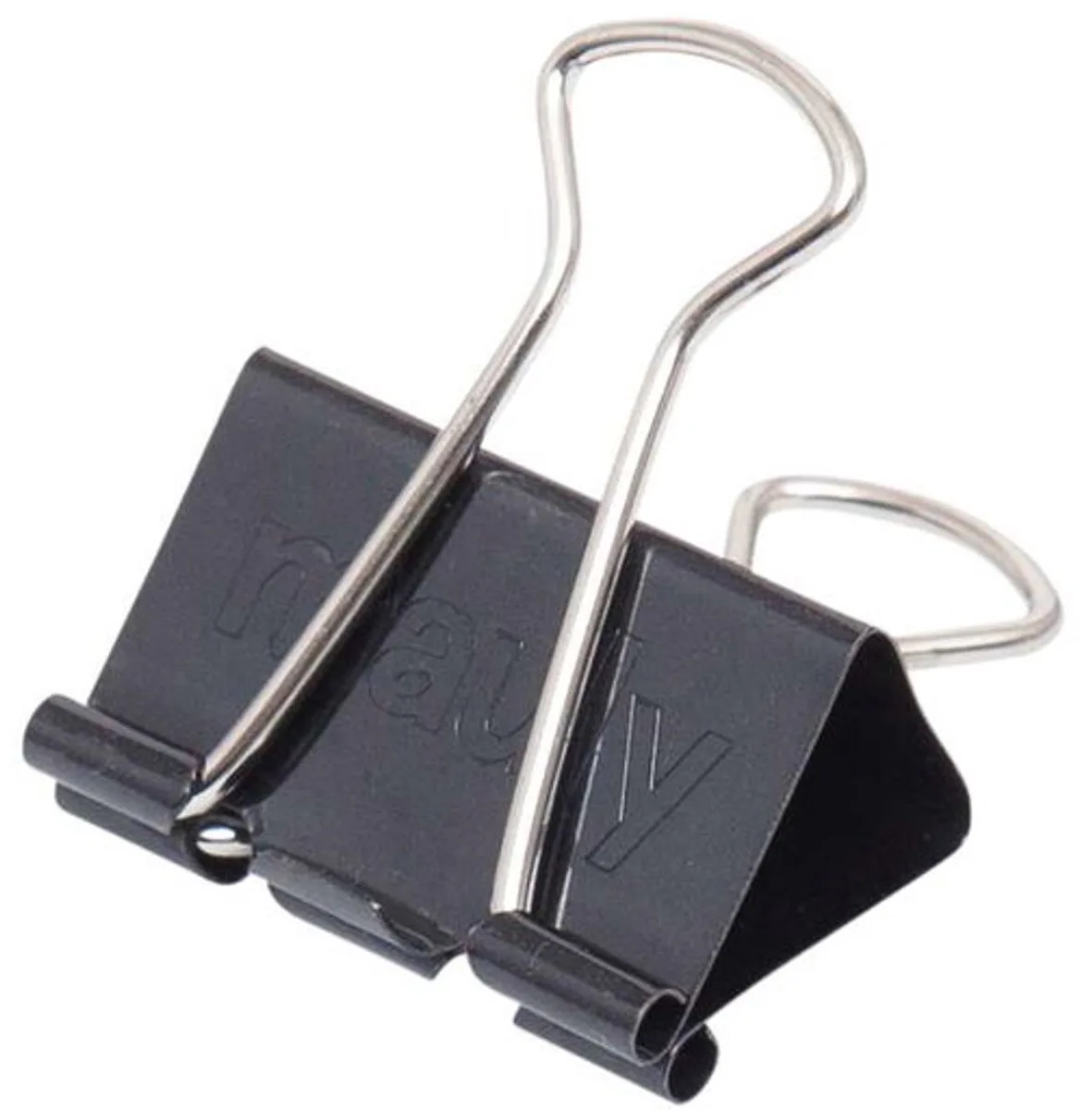 Foldback klemmen mauly® metaal metaal 12 stuks 32 mm von Maul in Schwarz – Produktfoto