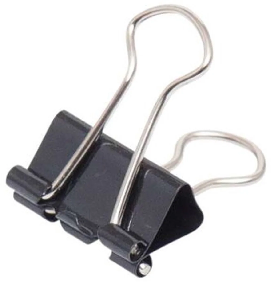 Foldback klemmen metaal metaal 12 stuks 19 mm von Maul in Schwarz – Produktfoto
