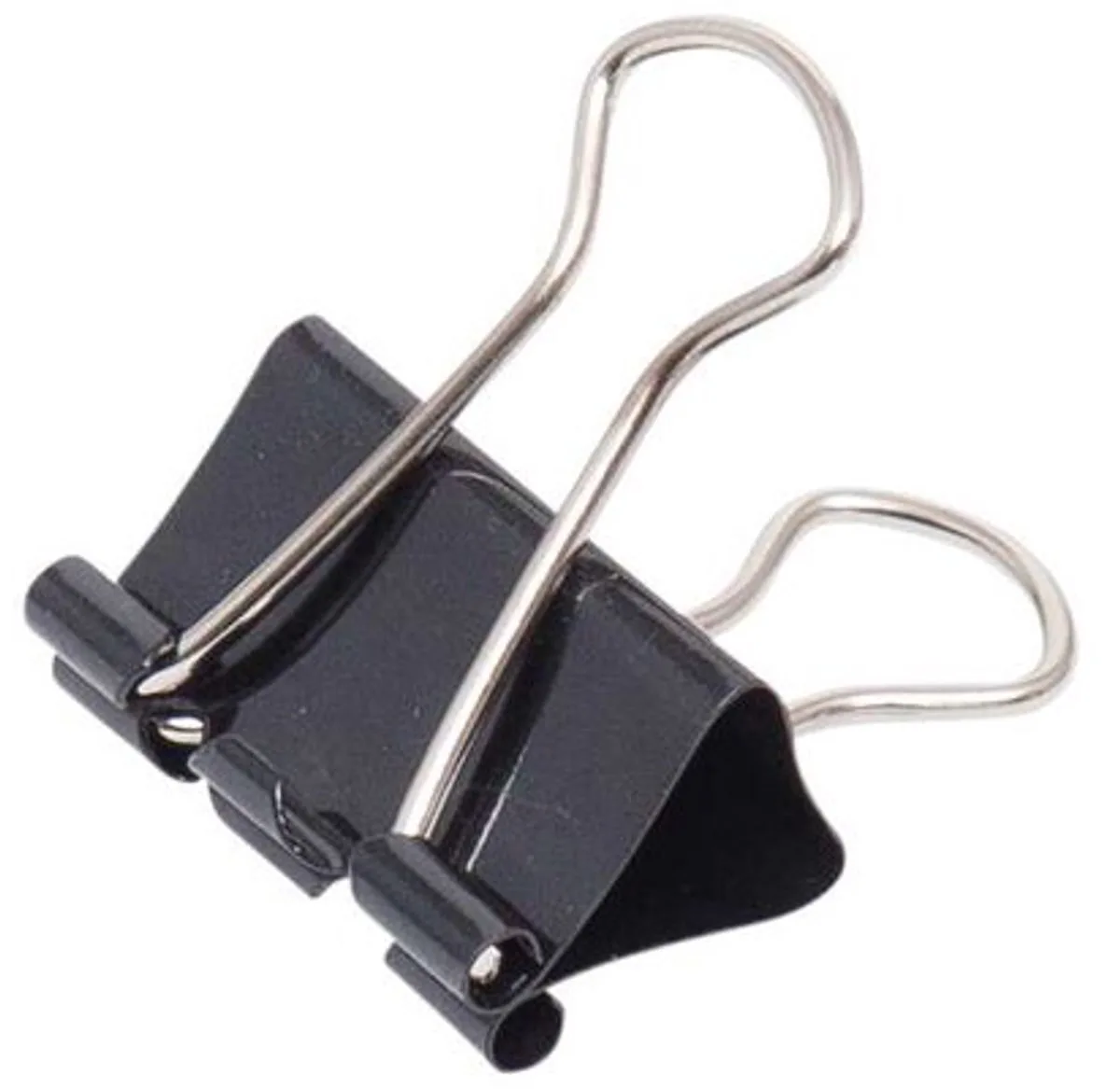 Foldback klemmen metaal metaal 12 stuks 25 mm by Maul in Black – product photo