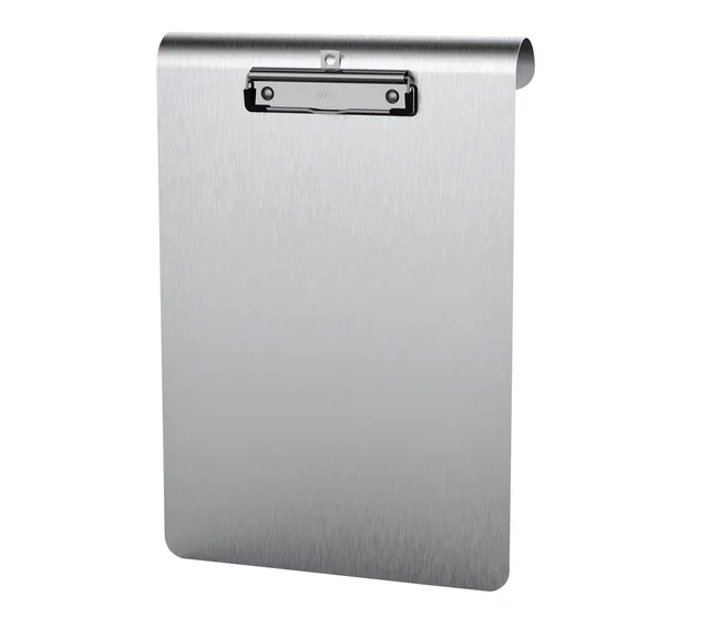 Klembord MAUL Medic A4 staand met boog aluminium met RVS klem van Maul – productfoto