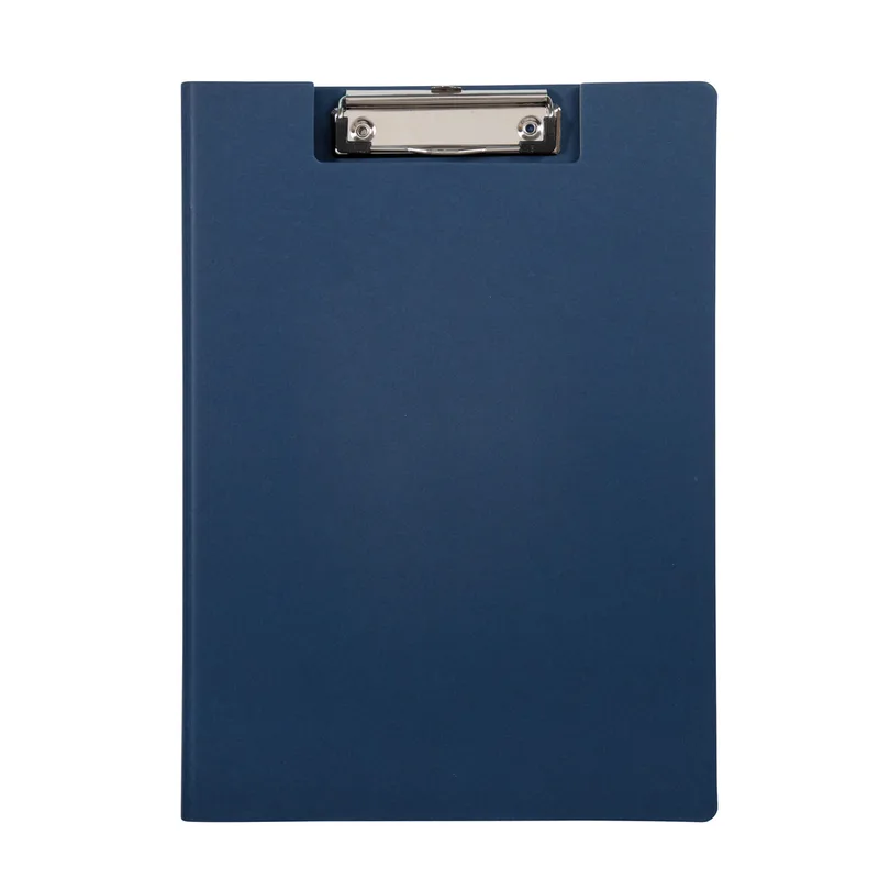 Klembordmap maulbalance a4 karton rug 8mm blauw | 12 stuks by Maul – product photo