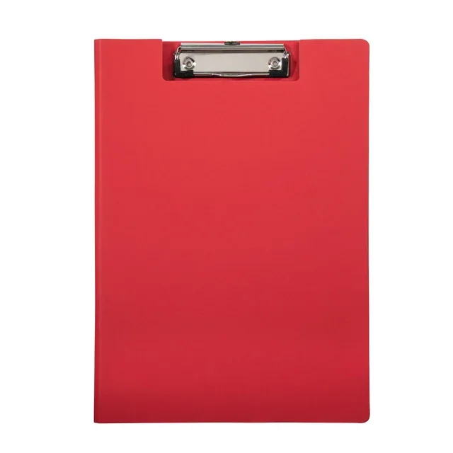 Klembordmap maulbalance a4 karton rug 8mm rood | 12 stuks van Maul – productfoto