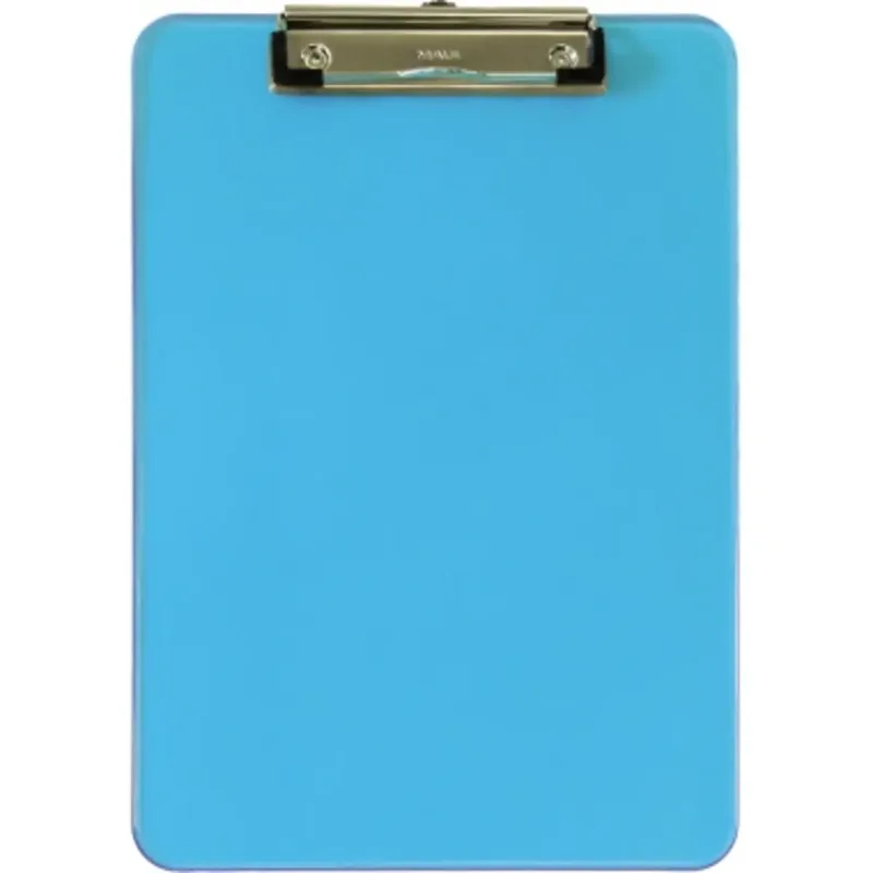 Klemmbrett 2340631 Blau (transparent) (B x H x T) 22.6 x 31.8 x 1.5 cm by Maul – product photo