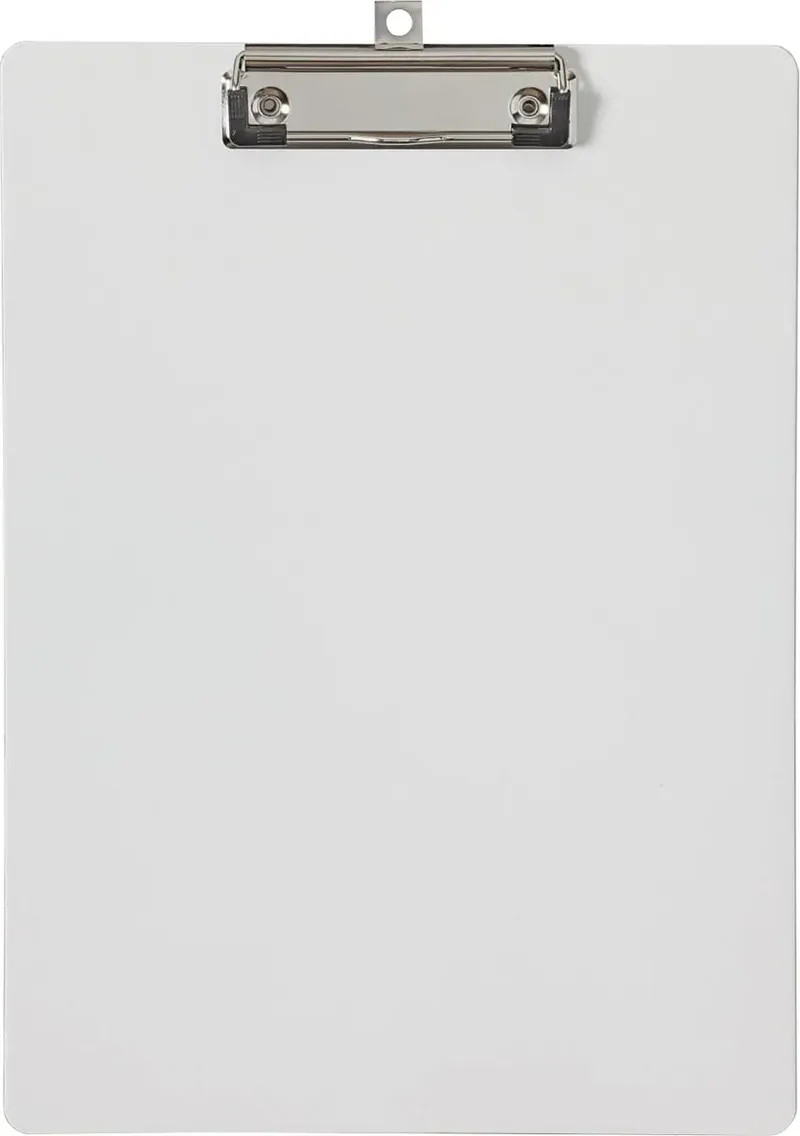 Klemmbrett 2361002 Weiß (B x H x T) 22.5 x 31.5 x 1.3 cm von Maul – Produktfoto