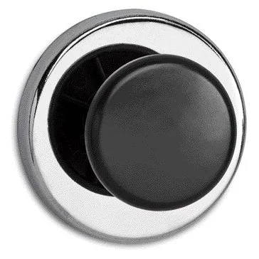 Magneet met knop maul ø65mm trekkracht 12kg chr/zw | 4 stuks by Maul – product photo