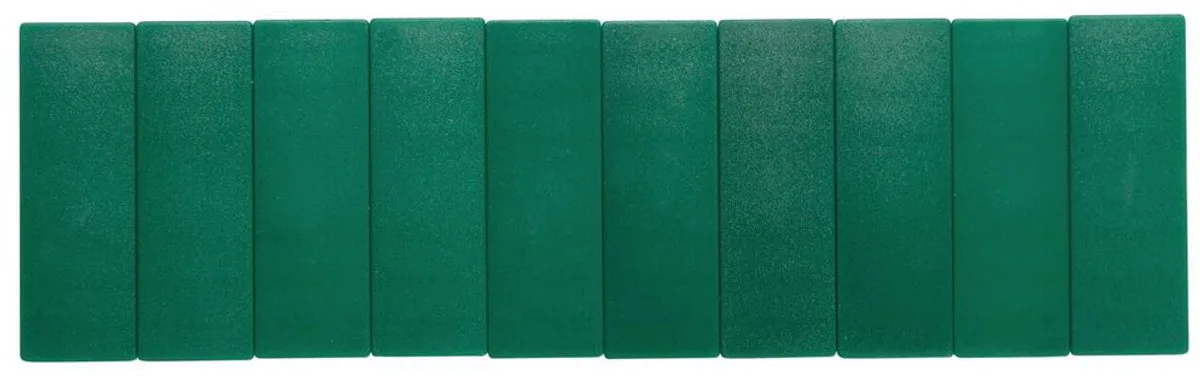Magneet rechthoek 10 stuks 1 kg kunststof Ferriet bruchsicher erodiert lackiert 5.4 x 1.9 x 0.9 cm groen van Maul in Groen, Zwart – productfoto