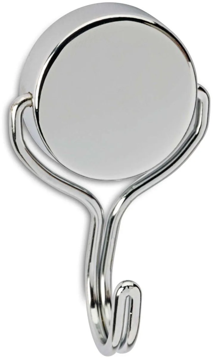 Magneet rond 1 stuk 50 kg staal metaal Neodymium met haken 7.7 x 4.6 x 2.8 cm von Maul in Silber – Produktfoto