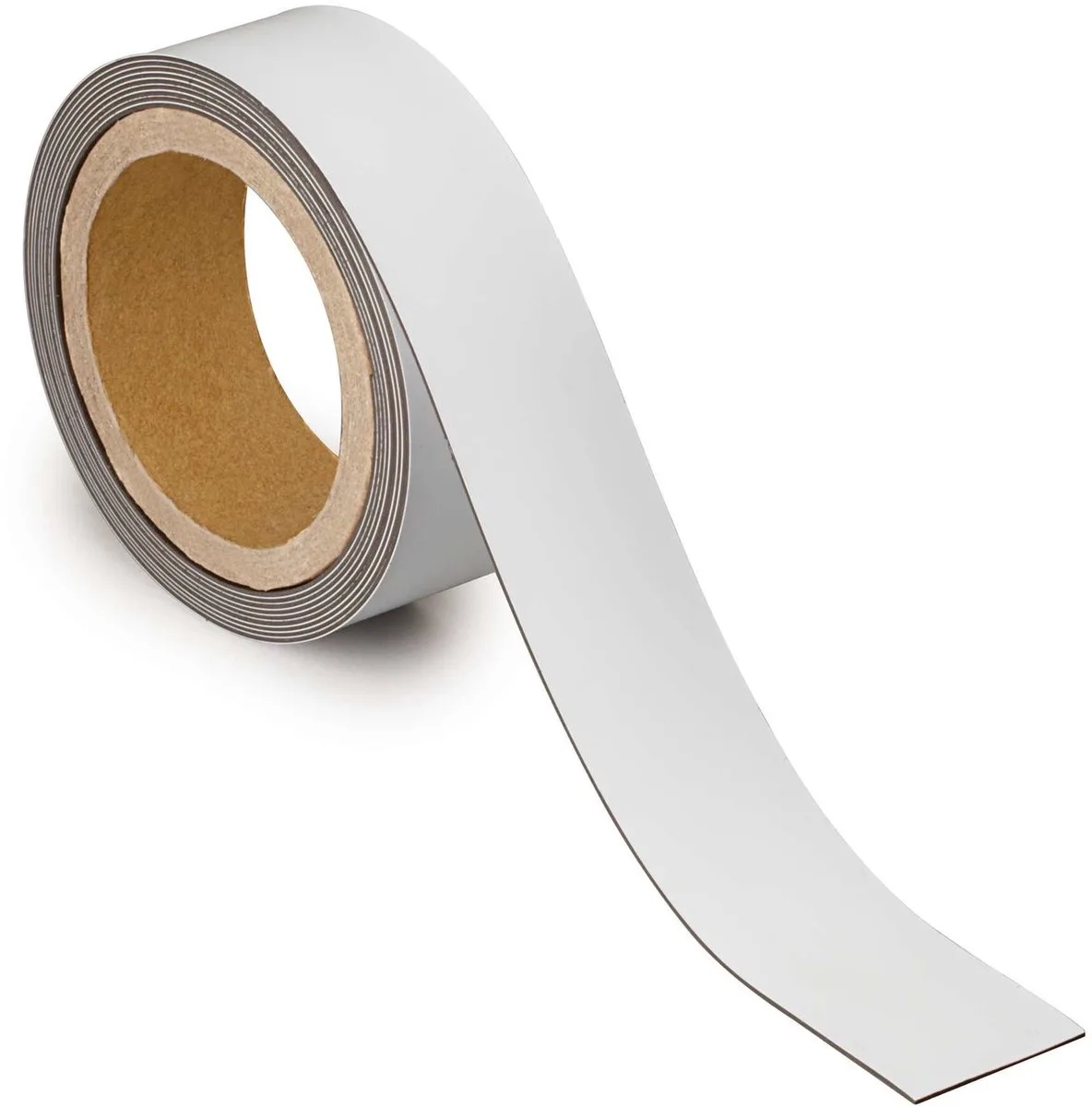 Magneetband metaal 1 stuk 42 g/cm ² magnetisch kunststoffbeschichtet beschriftbar 3 m x 4 cm x 1 mm wit de Maul en Blanc, Noir – photo produit