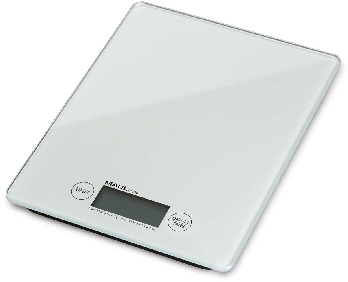 MAULgloss Brievenweger 5 kg - kunststof - 1 stuk - 20.5 x 16.5 x 1.5 cm by Maul in White – product photo