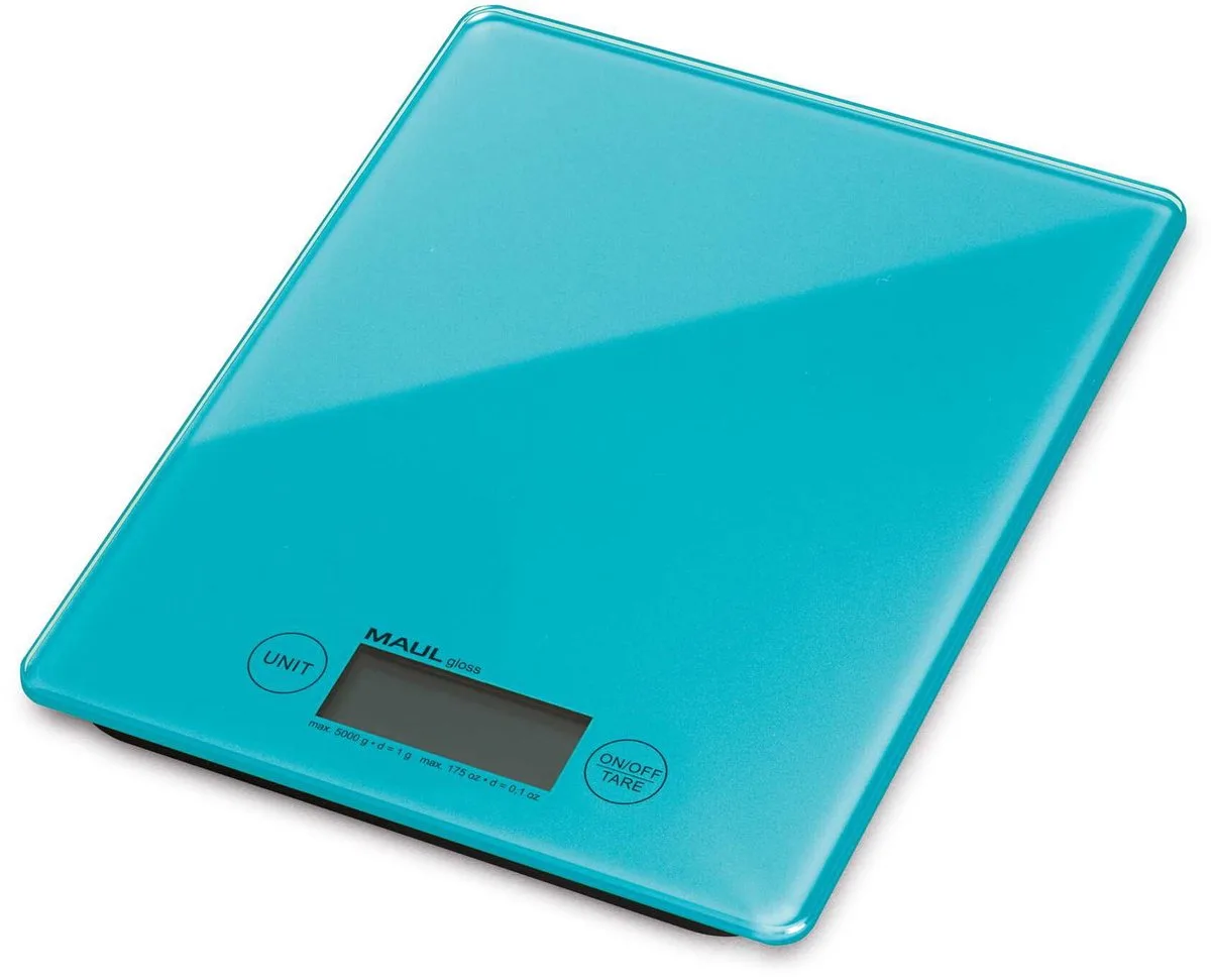 MAULgloss Brievenweger 5 kg - kunststof - 1 stuk - 20.5 x 16.5 x 1.5 cm by Maul in Licht blauw – product photo