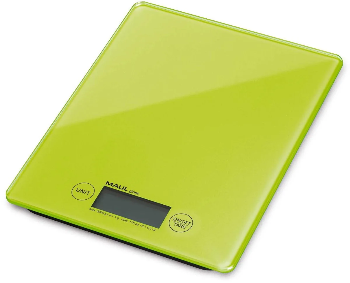 MAULgloss Brievenweger 5 kg - kunststof - 1 stuk - 20.5 x 16.5 x 1.5 cm by Maul in Licht groen – product photo