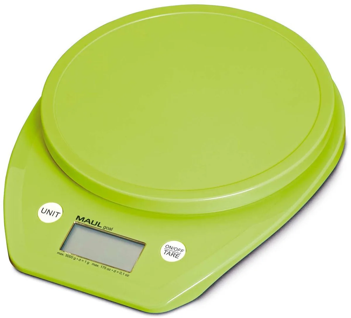 MAULgoal Brievenweger 5 kg - kunststof - 1 stuk - 20 x 16 x 3 cm fra Maul i Licht groen – produktbillede