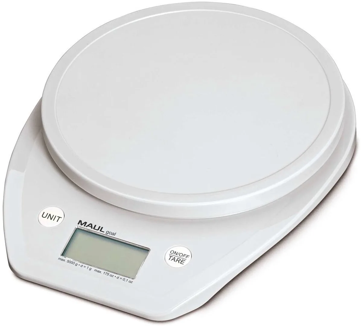 MAULgoal Brievenweger 5 kg - kunststof - 1 stuk - 20 x 16 x 3 cm fra Maul i Hvid – produktbillede