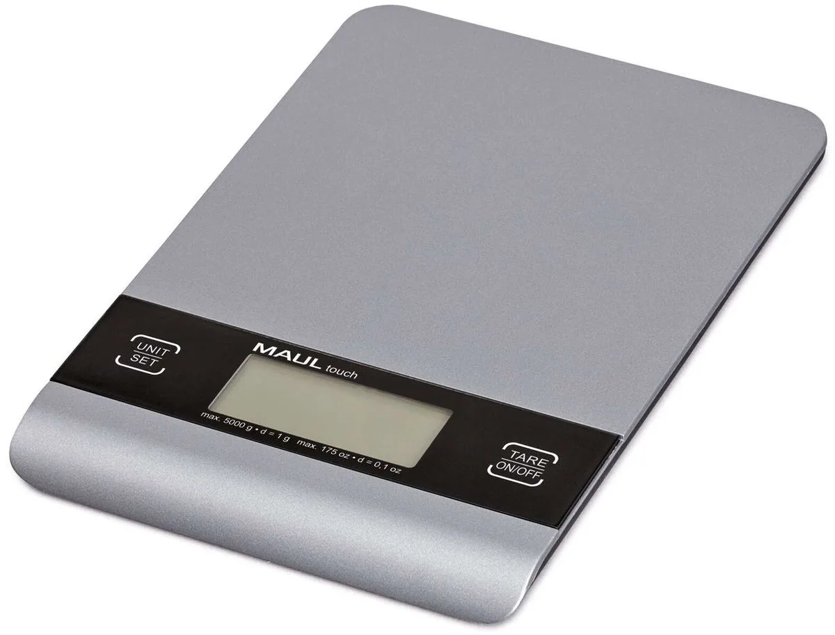 MAULtouch Brievenweger 5 kg - kunststof - 1 stuk - 23 x 16 x 1.8 cm von Maul in Silber – Produktfoto