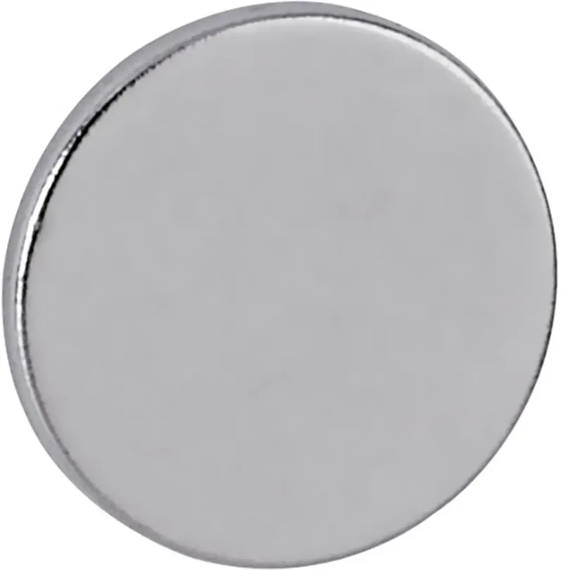 Neodymium magneet (Ø x h) 10 mm x 1 mm Schijf 10 stuk(s) 6166196 van Maul in Zilver – productfoto