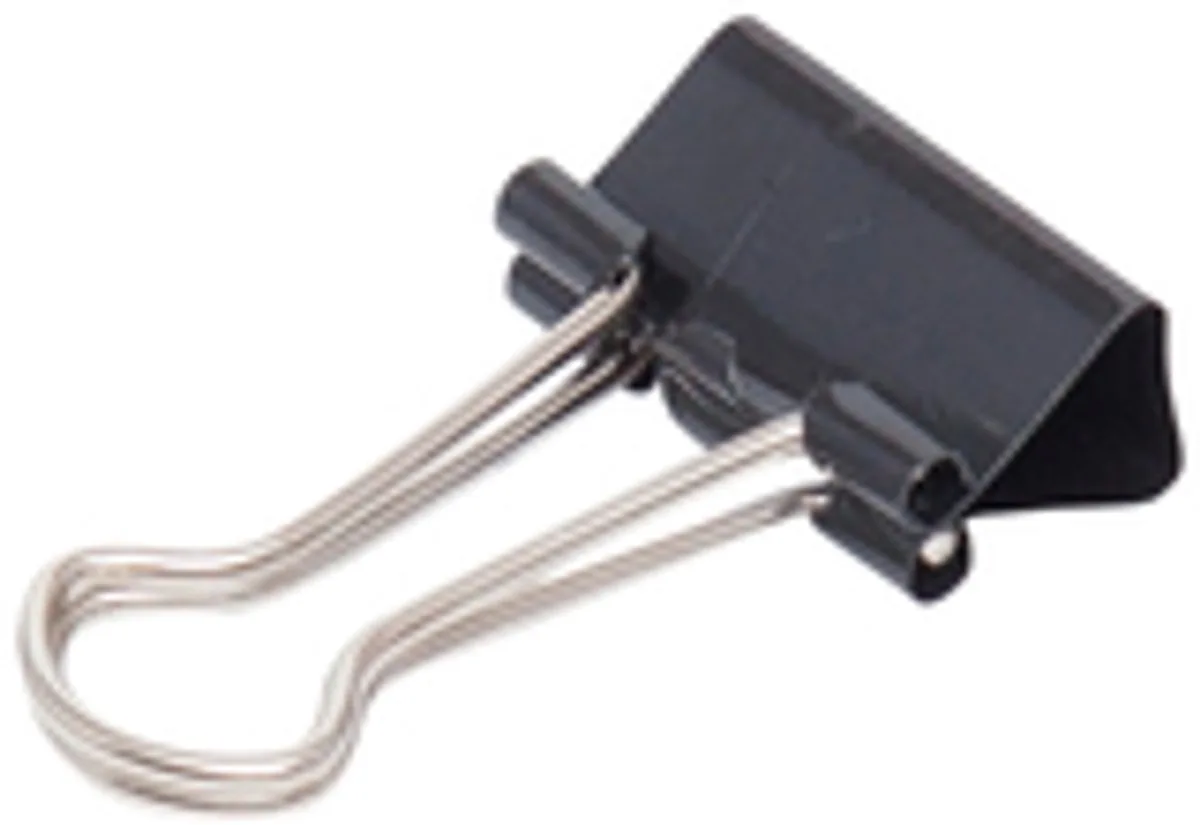 Papierklem maul 213 foldback 19mm 12 stuks de Maul en Noir – photo produit