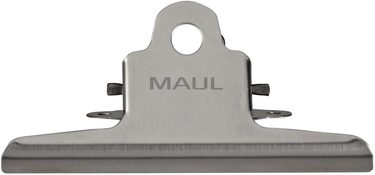 Papierklem maul classic rvs 147mm | 2 stuks von Maul in Silber – Produktfoto