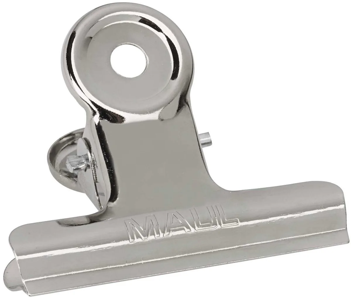 Papierklem MAULstandard metaal 10 stuks 52 mm von Maul in Silber – Produktfoto