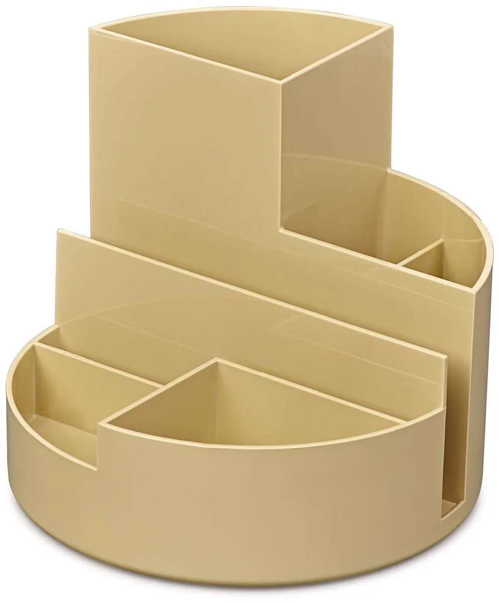 Pennenkoker MAULrundbox kunststof 14 x 14 x 12.5 cm by Maul in Brown – product photo