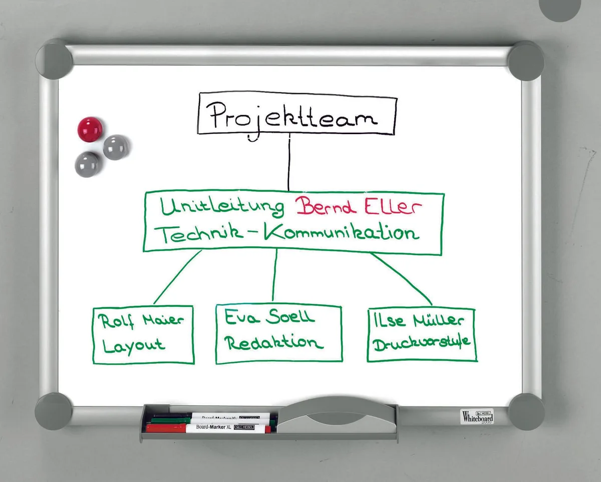 Whiteboard 2000 MAULpro 60,0 x 45,0 cm weiß von Maul – Produktfoto