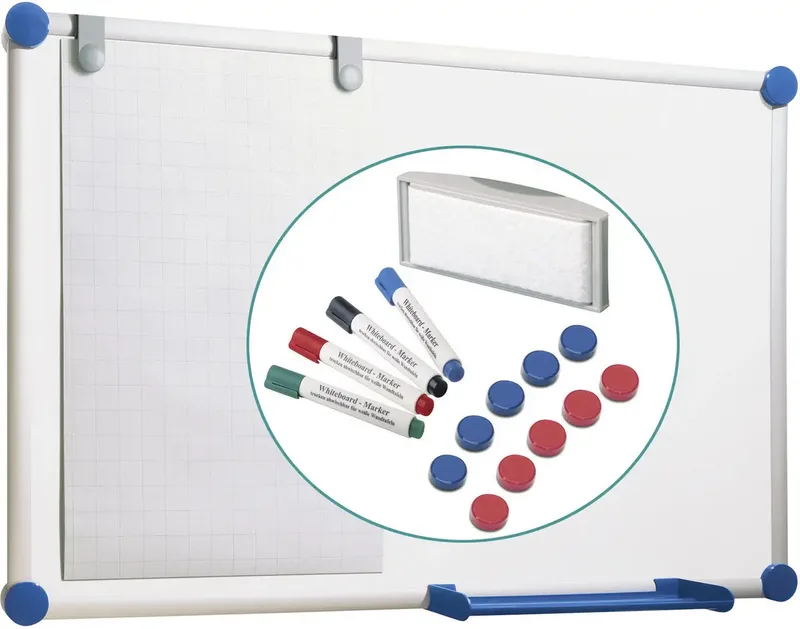 Whiteboard 2000 MAULpro Set 90x120cm kunststoffbesch. by Maul – product photo